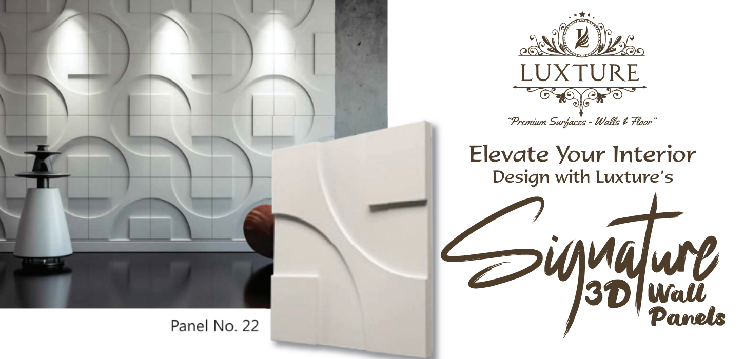 Elevate Your Interior Design with Signature 3D Wal