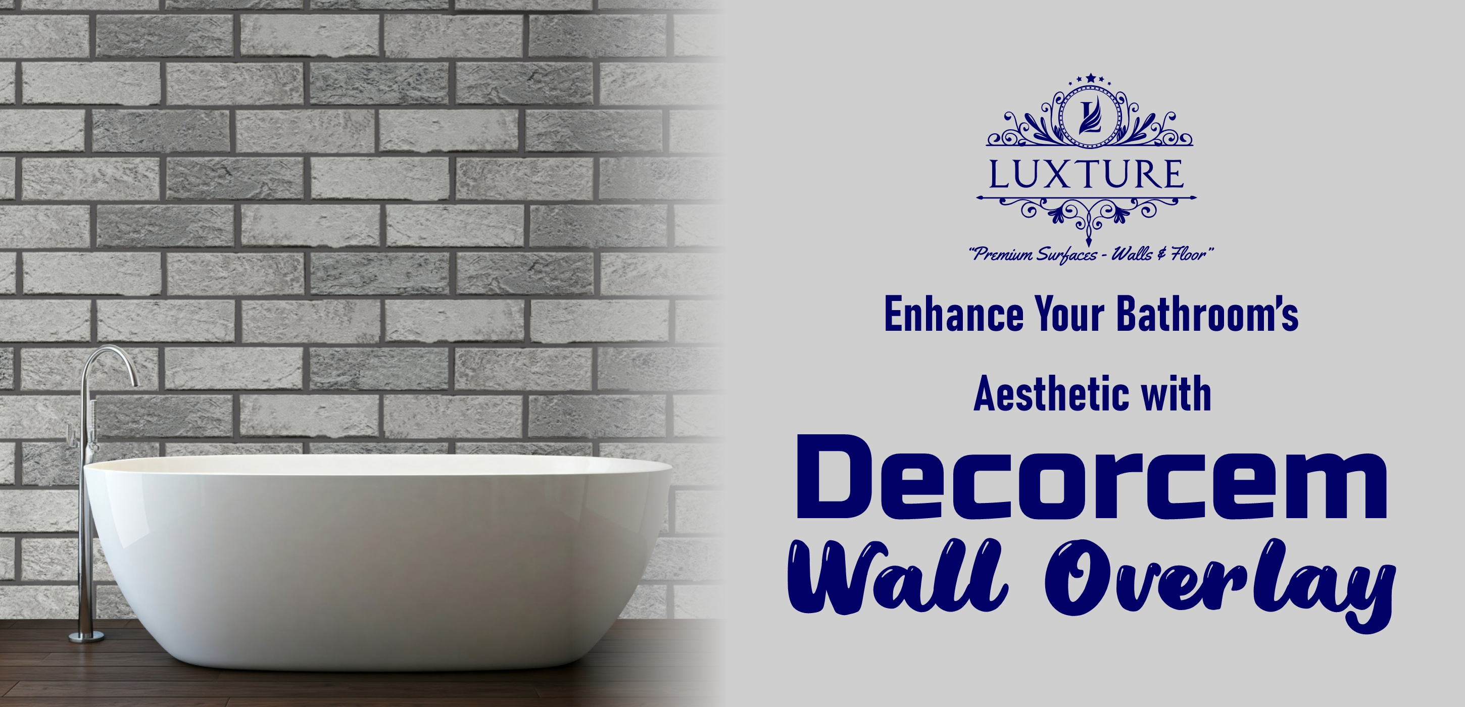 Enhance Your Bathroom Aesthetic with Decorcem