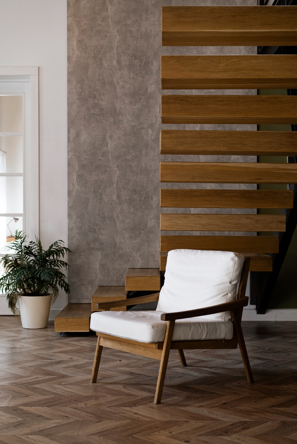 Create a Focal Point with Abstract Wall Design