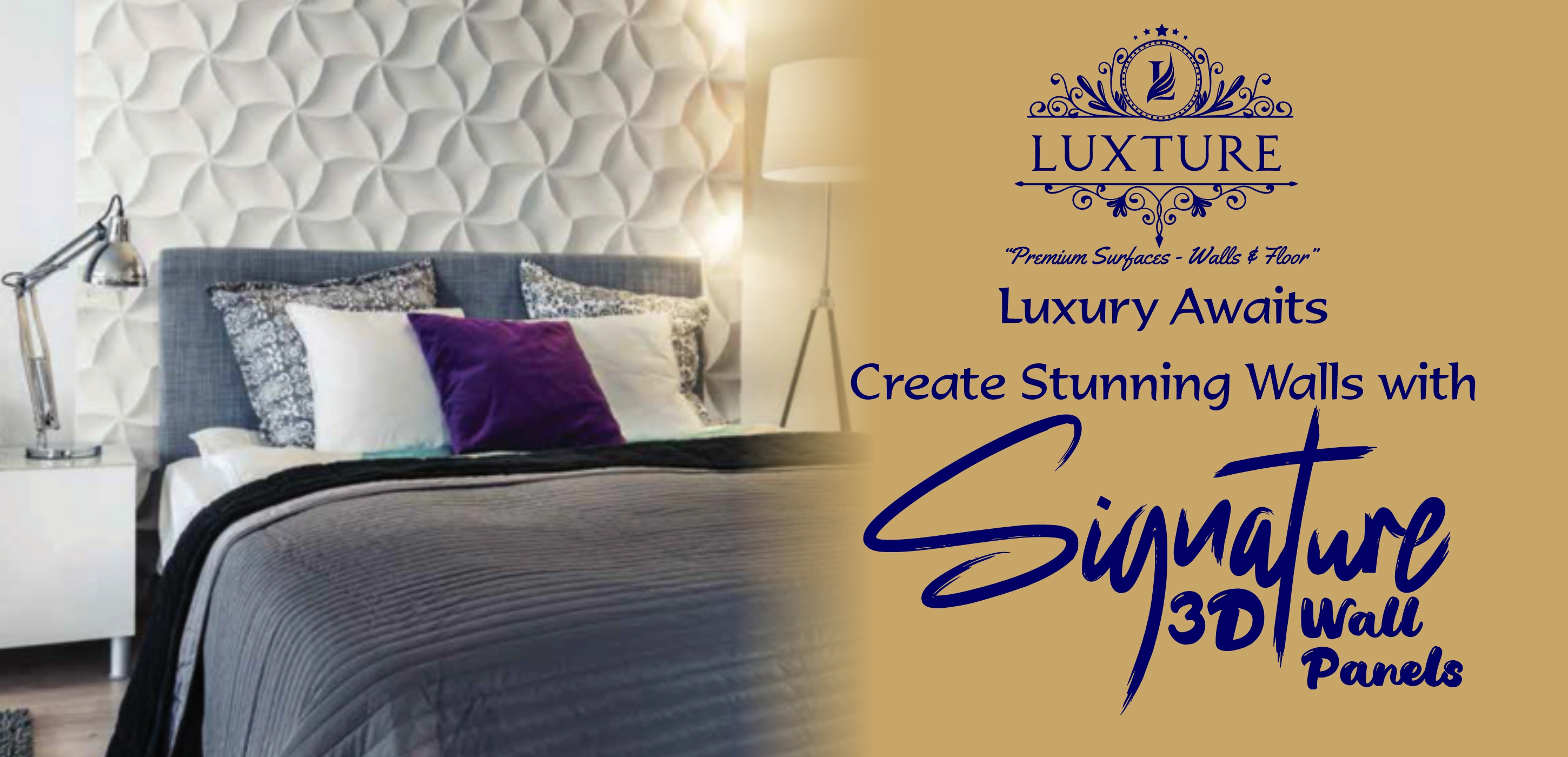 Create Stunning Walls with Signature 3D Panels