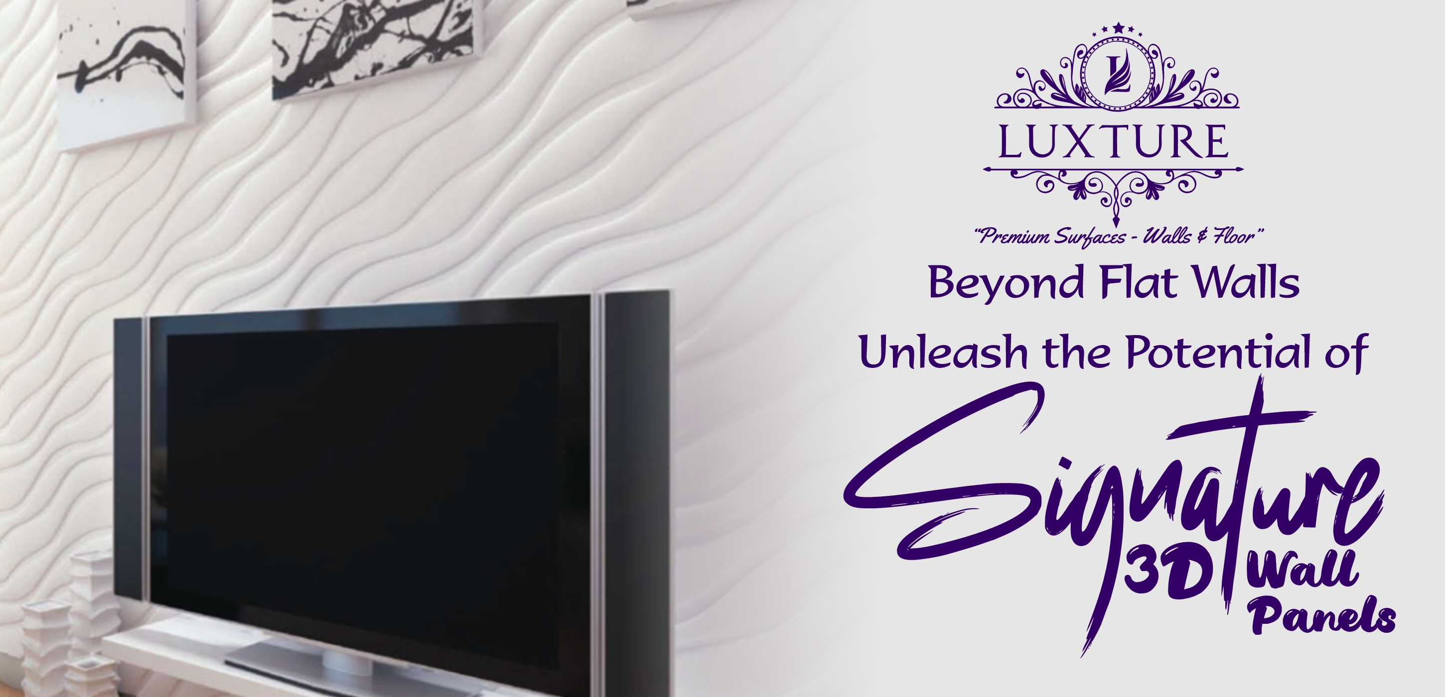 Luxture 3D Beyond Flat Walls